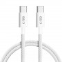 Tech-Protect Ultraboost Lite USB-C / USB-C kaabel PD60W/3A 100 cm, Cool Grey