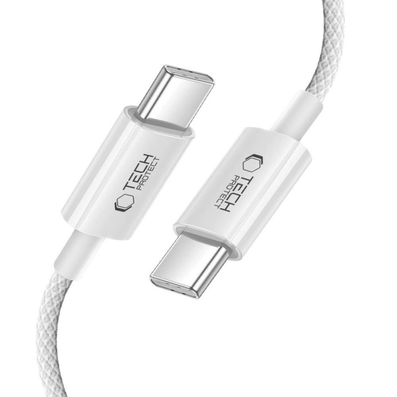 Tech-Protect Ultraboost Lite USB-C / USB-C kaabel PD60W/3A 100 cm, Cool Grey