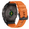 Tech-Protect Nylon Classic kellarihm Garmin Fenix 5X / 5X Plus / 6X / 6X Pro / 7X / 8 / 8 Pro / 9 / 9 Pro 51 mm, Signal Orange