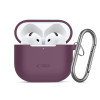 Tech-Protect Silicone Hook Apple AirPods 4 / 5 ümbris THP6094, Burgundy