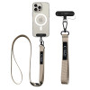 Tech-Protect C6S Rope Crossbody telefonirihm 2-in-1, Cosmic Latte (beež)