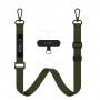 Tech-Protect C6S Rope Crossbody telefoni kaelarihm 2-in-1, Cargo Khaki (oliiv)