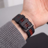 Tech-Protect Iconband Pro kellarihm Garmin Fenix 5X / 5X Plus / 6X / 6X Pro / 7X / 8 / 8 Pro / 9 / 9 Pro (47 mm), must / punane