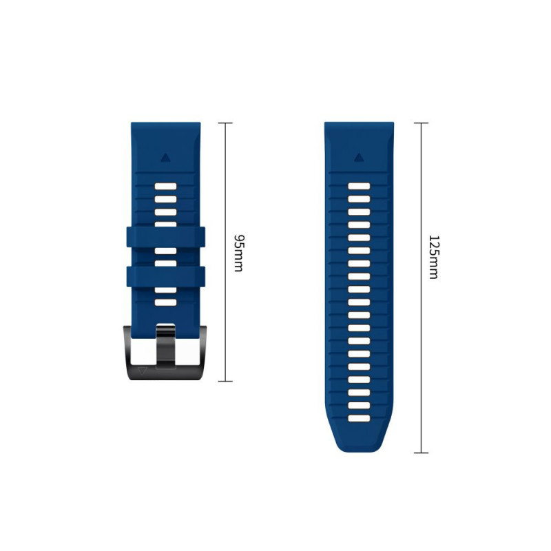 Tech-Protect Iconband Pro THP6040 kellarihm Garmin Fenix 5X / 5X Plus / 6X / 6X Pro / 7X / 8 / 8 Pro / 9 / 9 Pro (51 mm), tumesinine / must