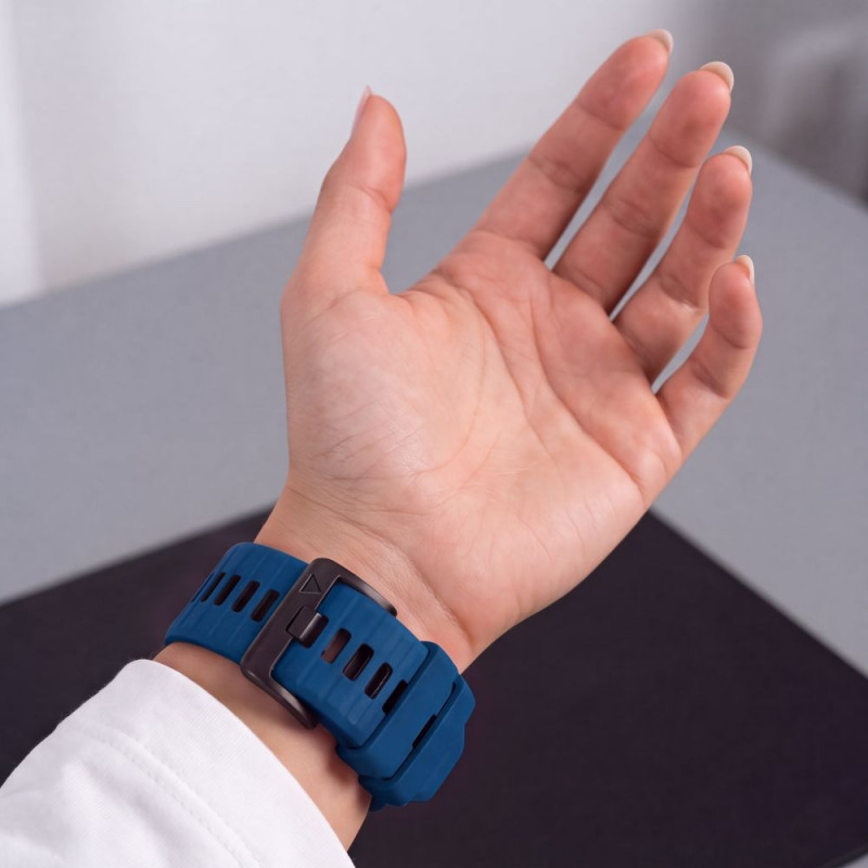 Tech-Protect Iconband Pro THP6040 kellarihm Garmin Fenix 5X / 5X Plus / 6X / 6X Pro / 7X / 8 / 8 Pro / 9 / 9 Pro (51 mm), tumesinine / must