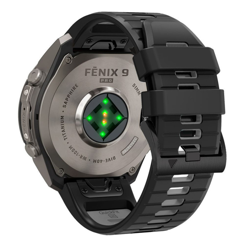 Tech-Protect Iconband Pro THP6039 kellarihm Garmin Fenix 5X / 5X Plus / 6X / 6X Pro / 7X / 8 / 8 Pro / 9 / 9 Pro jaoks (51 mm), must / hall