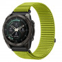 Tech-Protect NylonLoop THP6106 kellarihm Garmin Fenix 5X / 5X Plus / 6X / 6X Pro / 7X / 8 / 8 Pro / 9 / 9 Pro (51 mm) jaoks, electric lime