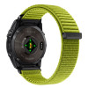 Tech-Protect NylonLoop THP6106 kellarihm Garmin Fenix 5X / 5X Plus / 6X / 6X Pro / 7X / 8 / 8 Pro / 9 / 9 Pro (51 mm) jaoks, electric lime