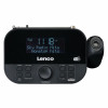 Lenco CR-615BK raadioäratuskell projektsiooniga, DAB+/FM, must