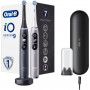Braun Oral-B iO Series 9 Duo elektriliste hambaharjade komplekt, Black Onyx / Rose Quartz