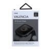 UNIQ Valencia kaitseümbris Apple Watch Series 4/5/6/SE 44 mm jaoks, gunmetal grey