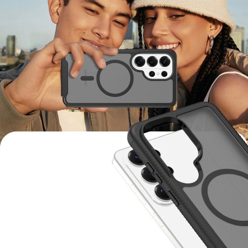 Tech-Protect Defense MagSafe ümbris Samsung Galaxy S26 Ultra jaoks, mattmust