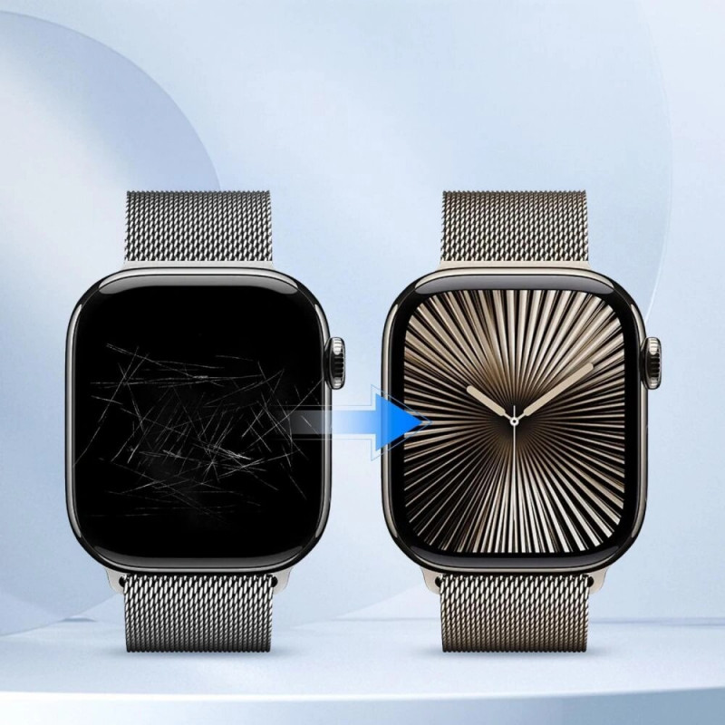 Tech-Protect Hydro Flex+ hüdrogeelkile ekraanikaitse Huawei Watch Fit 3 / 4 jaoks (2 tk), läbipaistev