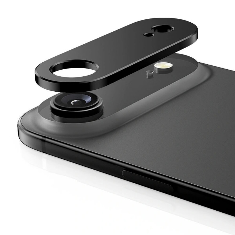Tech-Protect Camalloy Fit+ kaameramooduli kate Apple iPhone Airile, must