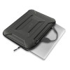 Tech-Protect Ranger-X Tactical sülearvutikott 13-14", must