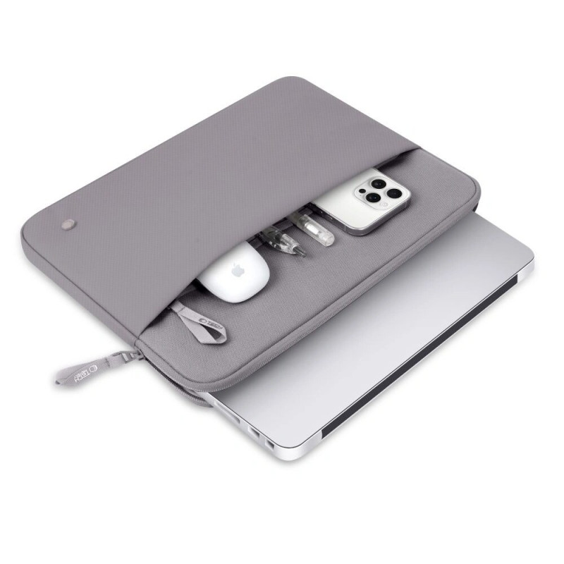 Tech-Protect Sleeve sülearvutikott 15-16", Crayon Grey