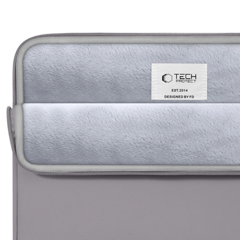 Tech-Protect Sleeve sülearvutikott 15-16", Crayon Grey