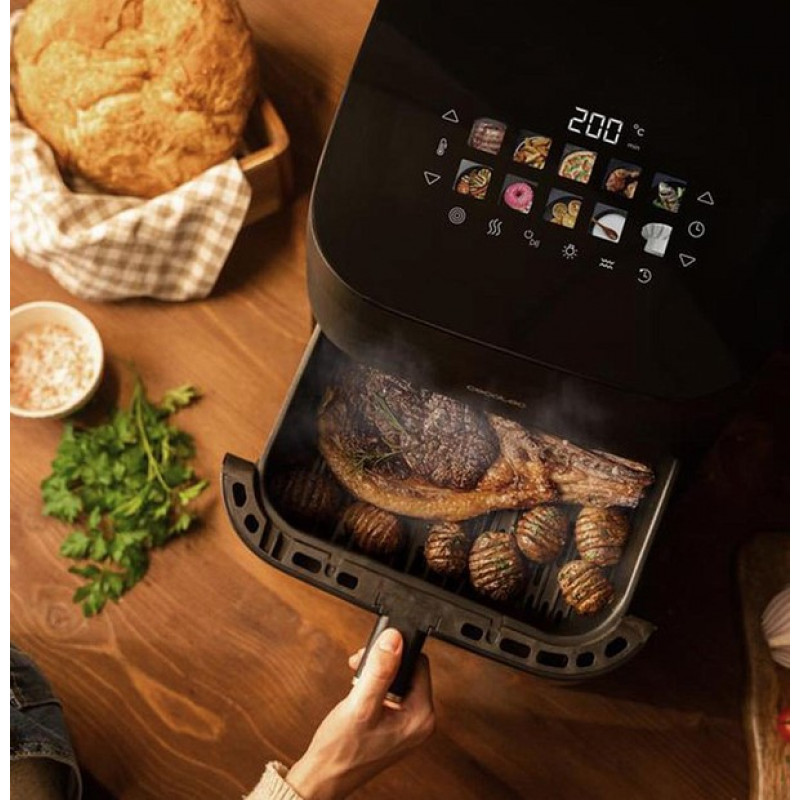 Cecotec Cecofry&Grill Smokin' 8500 õhufritüür, 8.5 L, 2200 W, must