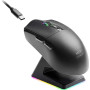 Mars Gaming MMW-ELITE juhtmevaba mänguhiir, 20000 DPI, Bluetooth 5.4, 2.4 GHz, must