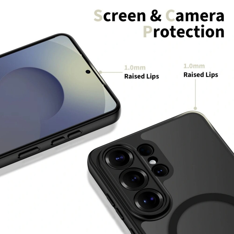 Tech-Protect BasicMag MagSafe ümbris Samsung Galaxy S26 Ultra jaoks, mattmust