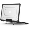 Tech-Protect SmartShell Pro ümbris Apple MacBook Air 13" (M2/M3/M4/M5) 2023-2025 jaoks, must/läbipaistev