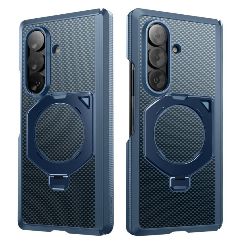 Supcase UB Aero MagSafe ümbris Samsung Galaxy Z Fold 8 Ultra jaoks kõvastatud klaasi ja privaatsusklaasiga, Aramid Blue
