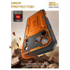 Supcase Unicorn Beetle Pro kaitseümbris Apple iPhone 17 Pro Max-le, korall