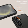 Tech-Protect Magmat ümbris Samsung Galaxy A57 5G jaoks, mattmust