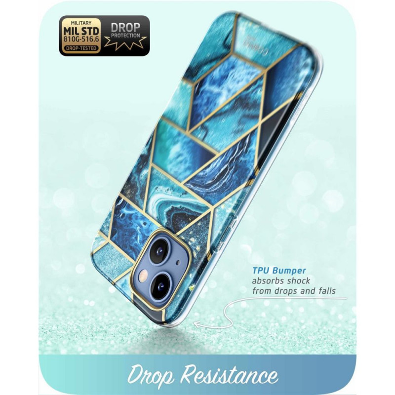 Supcase Cosmo kaitseümbris Apple iPhone 14 Plus / 15 Plus jaoks, Ocean Blue