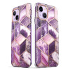 Supcase Cosmo ümbris Apple iPhone 14 Plus / 15 Plus jaoks, Marble Purple