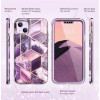 Supcase Cosmo ümbris Apple iPhone 14 Plus / 15 Plus jaoks, Marble Purple