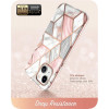 Supcase Cosmo kaitsekate Apple iPhone 14 Plus / 15 Plus, Pink Marble