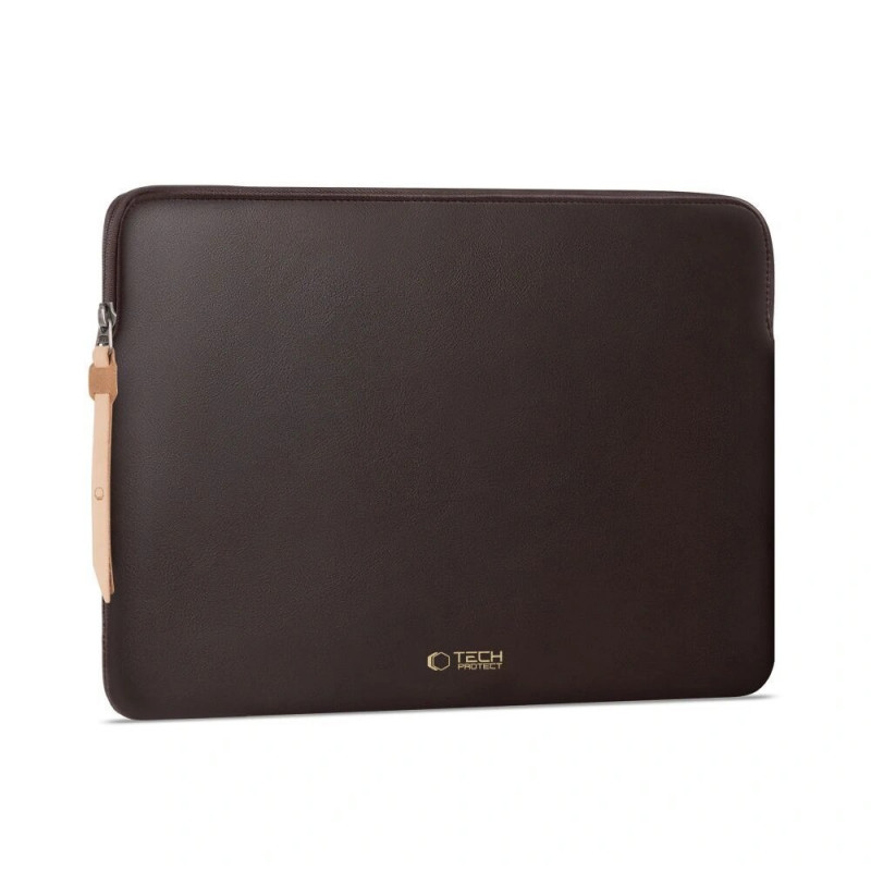 Tech-Protect Fleece sülearvuti ümbris 13-14", Chocolate (pruun)