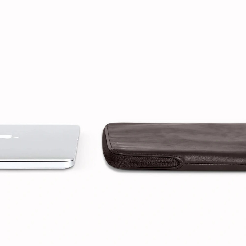 Tech-Protect Fleece sülearvuti ümbris 13-14", Chocolate (pruun)