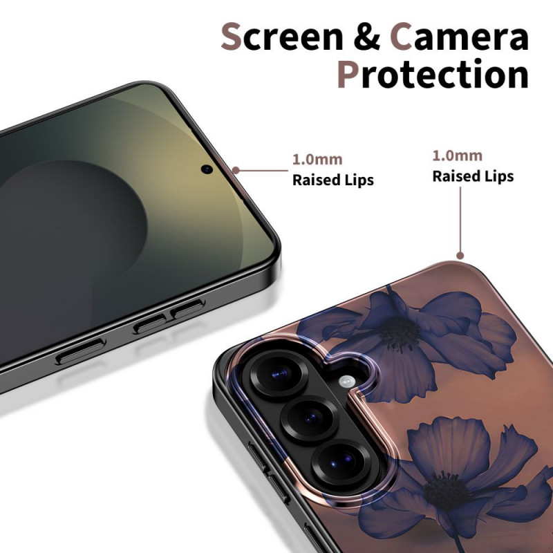 Tech-Protect Lamano MagSafe kaitsekott Samsung Galaxy A57 5G jaoks, pruun ja lilla