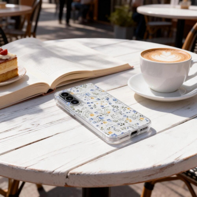Tech-Protect FlexAir kaitsekate Samsung Galaxy A37 5G jaoks, Spring Flowers