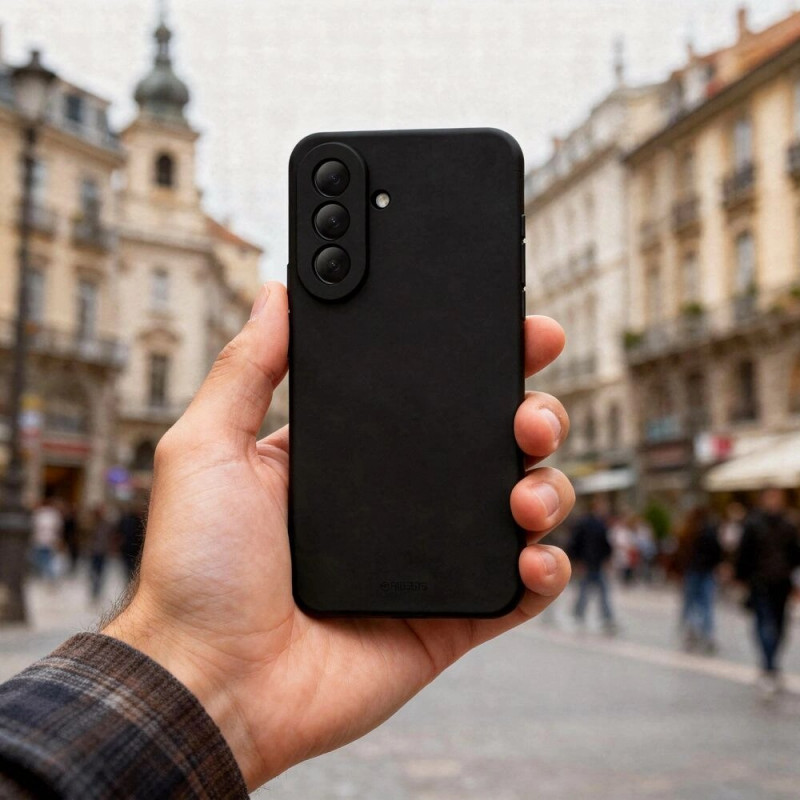 Tech-Protect Icon kaitseümbris Samsung Galaxy A37 5G jaoks, must