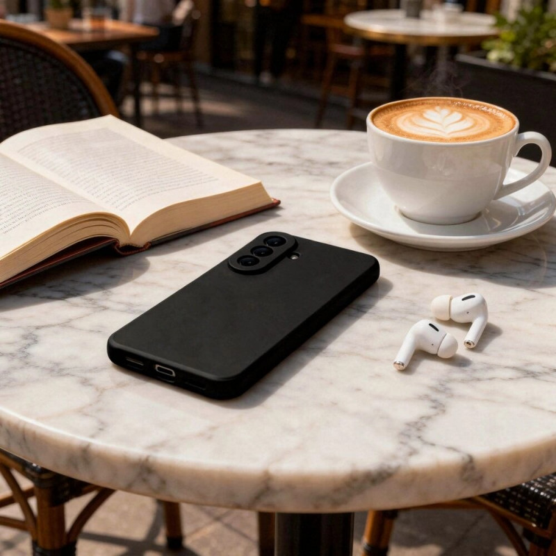 Tech-Protect Icon kaitseümbris Samsung Galaxy A37 5G jaoks, must