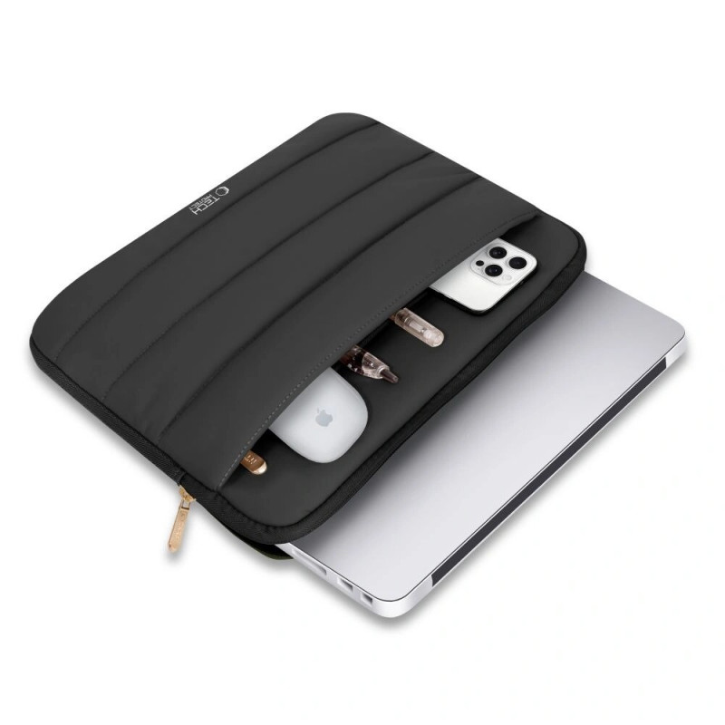 Tech-Protect Fluffy sülearvuti kott 13-14", must
