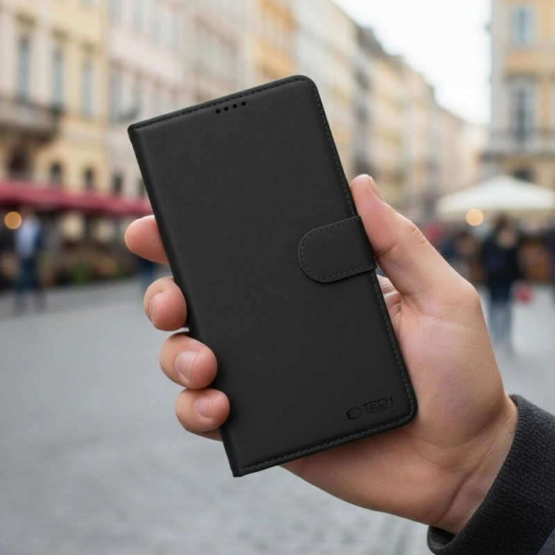 Tech-Protect rahakotikorpuse ümbris Samsung Galaxy A36 / A56 / A37 5G jaoks, must