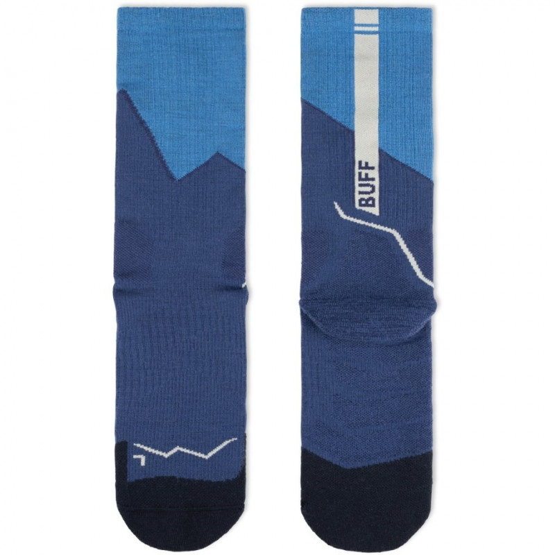 Buff Merino MW Crew Socks MWC1, sinine, L