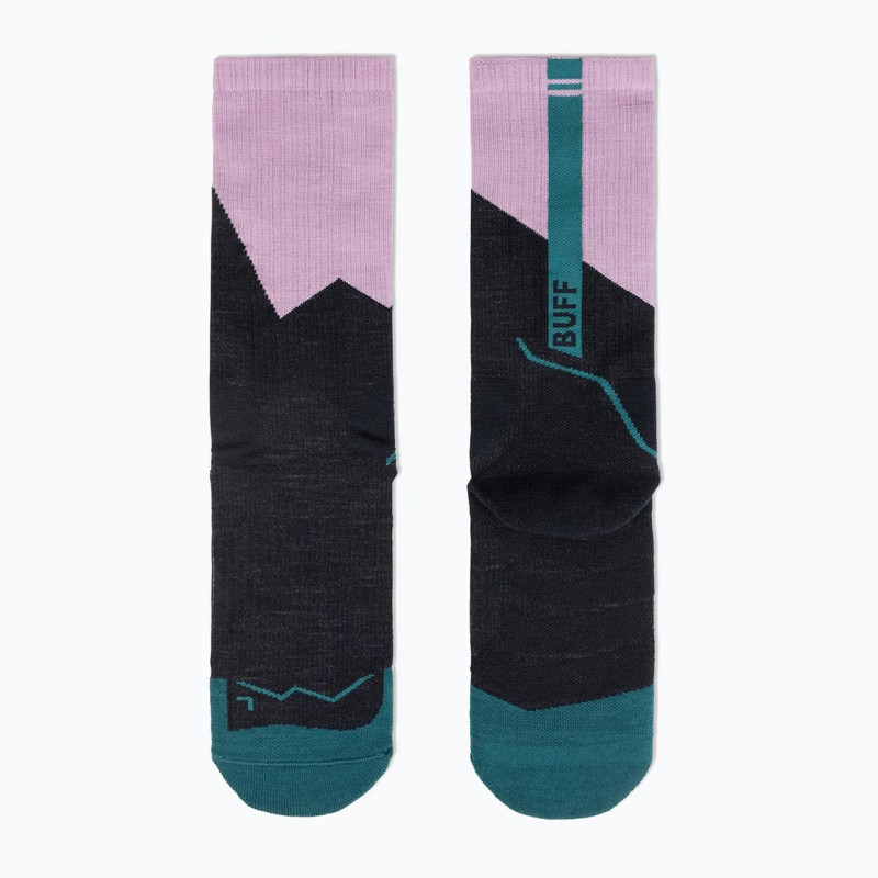 Buff Merino MW Crew sokid MWC1, Orchid, L
