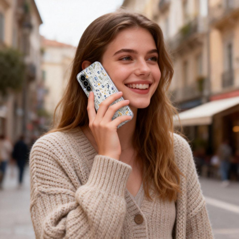 Tech-Protect FlexAir kaitsekate Samsung Galaxy A27 5G jaoks, Spring Flowers