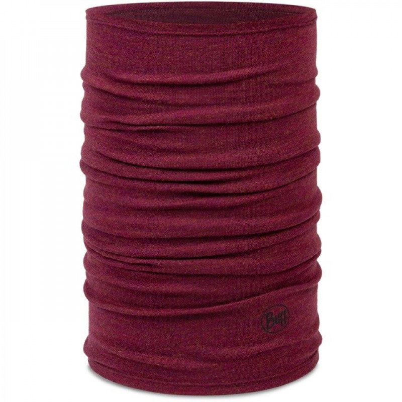 Buff Merino Midweight mitmeotstarbeline sall, Melange Tibetan Red