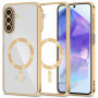 Tech-Protect MagFlex MagSafe ümbris Samsung Galaxy A27 5G jaoks, Shiny Gold