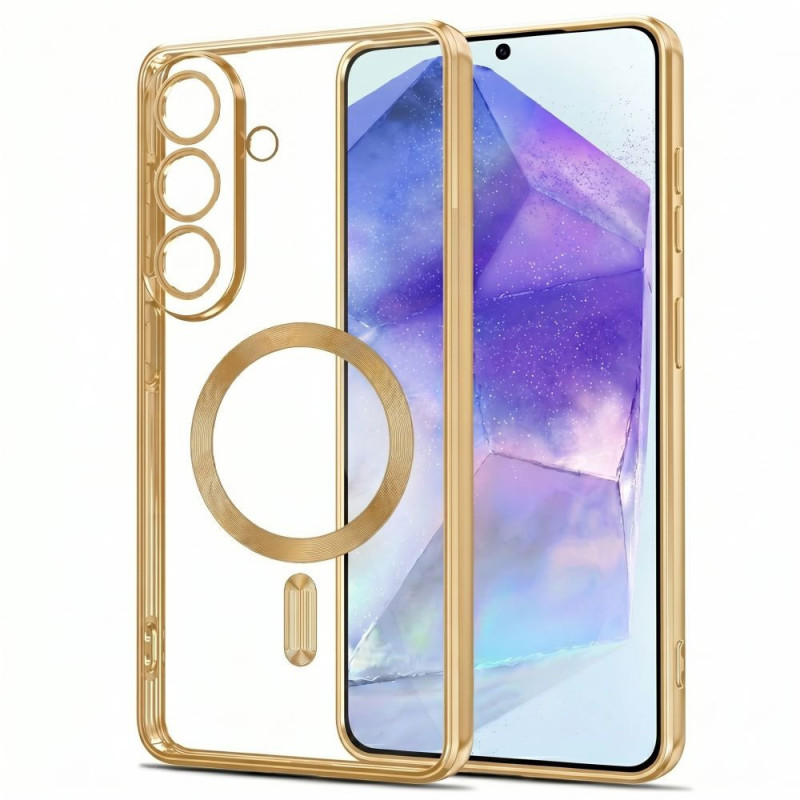 Tech-Protect MagFlex MagSafe ümbris Samsung Galaxy A27 5G jaoks, Shiny Gold