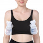 Momcozy YN08 käed-vabad pumpamise rinnahoidja HF088-BL000S-A, must, S