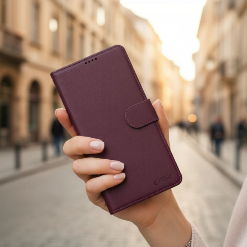 Tech-Protect rahakotikorpuse ümbris Samsung Galaxy A27 5G jaoks, burgundy
