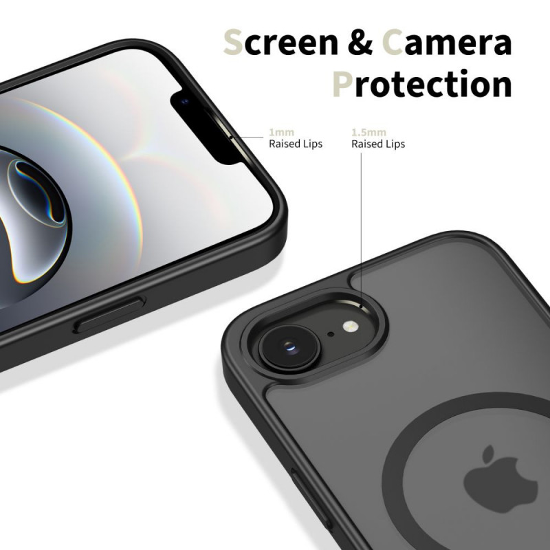 Tech-Protect BasicMag MagSafe ümbris Apple iPhone 16e / 17e jaoks, mattmust
