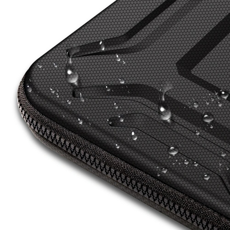 Tech-Protect Kevlar Pro sülearvutikott 15-16", must
